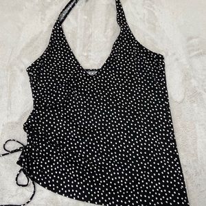 *SOLD* 
Lands’ End halter style coverup top